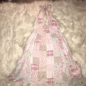 Vintage patchwork babydoll dress